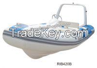 RIB BOAT , Rigid inflatable boat, Rescue Boat(RIB420B)