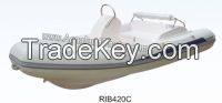 inflatable boat, rib boat , fishing boat, pleasure boat(RIB420C)