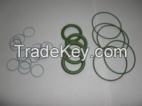 custom green silicone seal ring