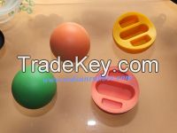 colored silicone rubber ball