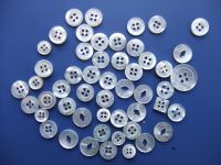 Sell  White MOP buttons