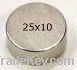 Sell round neo magnets for D25 & T10 mm