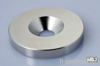 Sell neo super magnet with Countersunk head hole