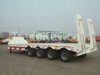 9604TD-Low Bed Semi-Trailer, Low loader, low bed Drawbar Trailer