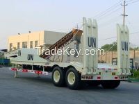 9272TD-Low Bed Semi-Trailer, Low loader, low bed Drawbar Trailer