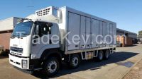 Refrigerated Truck Body with side doors