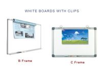 Sell white board with clip