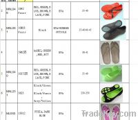 Sell stocklot eva garden clogs with cheap price