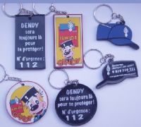 Sell soft PVC key chain -0716