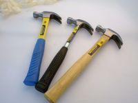 Claw Hammers with steel, hardwood or fibreglass handle