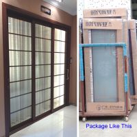 aluminum sliding door