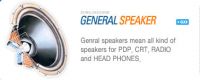 MANUFACTURER OF ALL KIND OF SPEAKERS