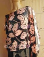 Sell silk/cotton/chiffon print blouse for ladies