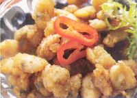 Sell breaded clam with spicy flavor