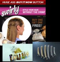 Sell Swirl hair clips