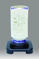 Sell porcelian light, light, ceramic lamp, handcraft