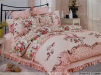 Sell the bedding set with printing and embroidery004