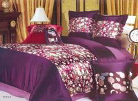 faux silk bedding set FS022