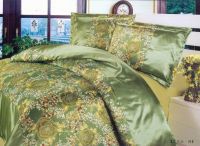 faux silk bedding set FS024