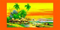 Sell beach towel-019