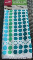 Sell dot printed logo kitchen towel