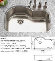 Supply stainless steel kitchen sinks