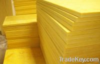 Yellow Formaldehyde Free Glass Wool Board