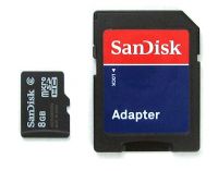 Sell San disk 8GB Micro SD SDHC MicroSD Memory Card 8 GB new