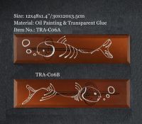 Sell Wall decor-Handmade-crystal painting TRA-C06A, B