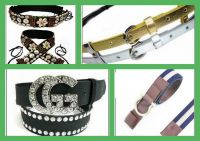 Sell  pu fashion belt