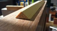Building materials chamfer strips