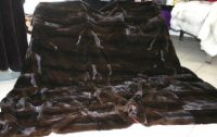 Sell real fur blankets/throws