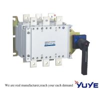 load isolation switch, manual changeover switch