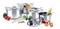 Sell 8pcs stainless steel cookware set