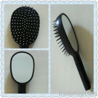 Sell cushion hair brush and mirror two use