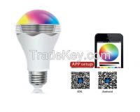 A65 8W Smart LED Bulb+App Control+Bluetooth+Music Speaker