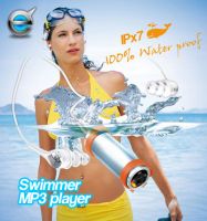 Sell BRAND NEW 4GB SWIMMER WATERPROOF MUSIC AUDIO MP3 PLAYER