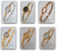 Sell gold color cute lady watches