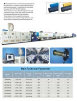 Sell HDPE water&gas pipe extrusion line