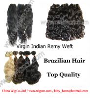 Sell Virgin Indian Remy Brazilian hair