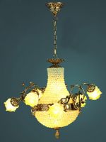 Sell Solid brass chandelier WD06054-6+6
