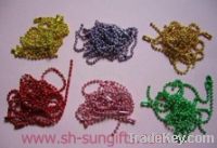 Metal ball chain, snake chain, color bead chains as fashion accessorie