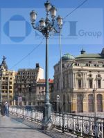 Cast Aluminum Road Lamp Post
