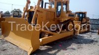 Used cheap hydraulic caterpillar crawler bulldozer in good condition for sale