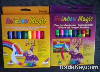 magic color change marker and eraser pen