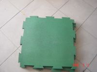 Sell interlocking rubber flooring