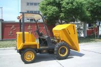 Sell  site dumper truck with hydraulic tipping hopper