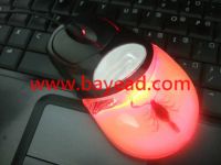 optical Mouse Real Scorpion Inside, 15 Kinds Of Insects Optional