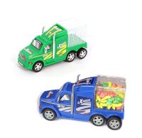Sell Plastic Candy Construction Truck &Coin Bank (W-TY-