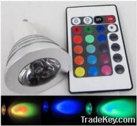 Sell  LED Spots RGB 3W GU10/E27/MR16